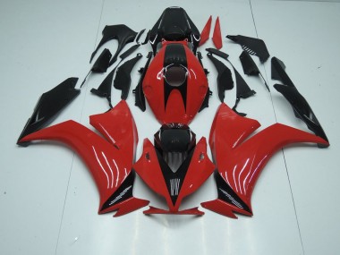 Red Black with No Decals 2012-2016 Honda CBR1000RR Motorcycle Fairings