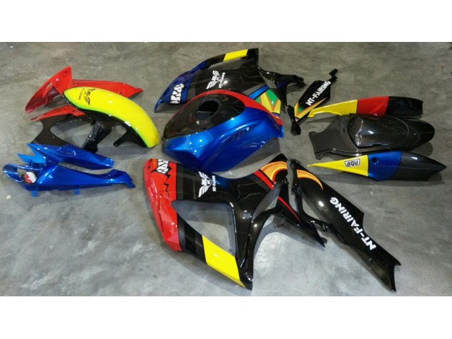 Red Blue 2006-2007 Suzuki GSXR 600/750 Motorcycle Fairings Red Blue 2006-2007 Suzuki GSXR 600/750 Motorcycle Fairings