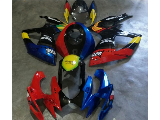 Red Blue 2006-2007 Suzuki GSXR 600/750 Motorcycle Fairings Red Blue 2006-2007 Suzuki GSXR 600/750 Motorcycle Fairings