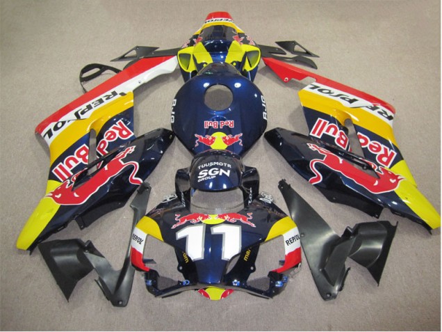 Red Bull 11 Repsol 2004-2005 Honda CBR1000RR Motorcycle Fairings Red Bull 11 Repsol 2004-2005 Honda CBR1000RR Motorcycle Fairings