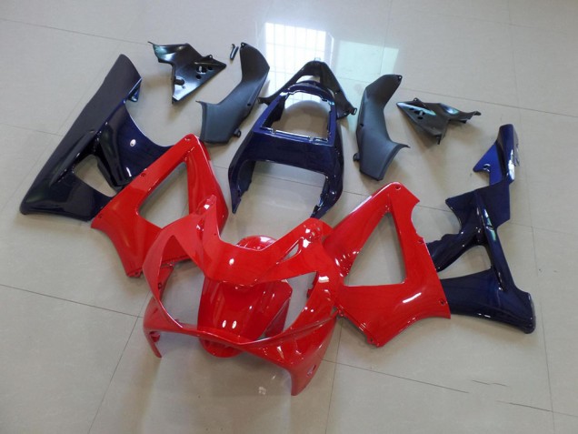 Red Dark Blue 2000-2001 Honda CBR900RR 929 Motorcycle Fairings Red Dark Blue 2000-2001 Honda CBR900RR 929 Motorcycle Fairings