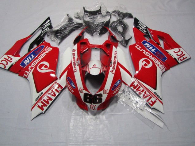 Red FIAMM FICC 2011-2014 Ducati 1199 Motorcycle Fairings Red FIAMM FICC 2011-2014 Ducati 1199 Motorcycle Fairings