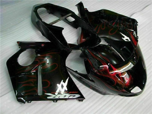 Red Flame 1996-2007 Honda CBR1100XX Motorcycle Fairing Red Flame 1996-2007 Honda CBR1100XX Motorcycle Fairing