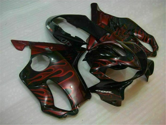 Red Flame 2004-2007 Honda CBR600 F4i Motorcycle Fairings Red Flame 2004-2007 Honda CBR600 F4i Motorcycle Fairings