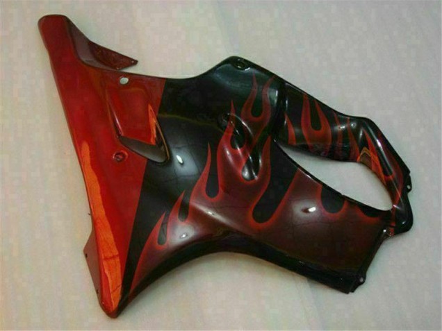 Red Flame 2004-2007 Honda CBR600 F4i Motorcycle Fairings Red Flame 2004-2007 Honda CBR600 F4i Motorcycle Fairings