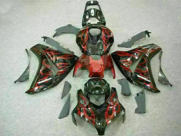 Red Flame 2008-2011 Honda CBR1000RR Motorcycle Fairing Red Flame 2008-2011 Honda CBR1000RR Motorcycle Fairing