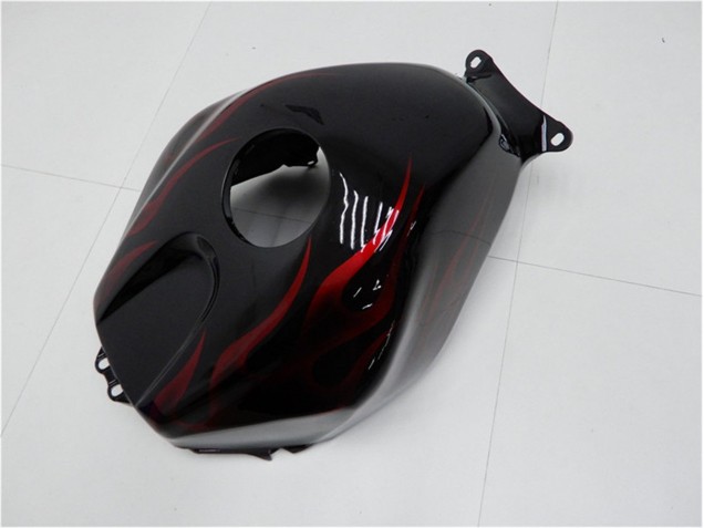 Red Flame Black 2005-2006 Honda CBR600RR Motorcycle Fairings Red Flame Black 2005-2006 Honda CBR600RR Motorcycle Fairings
