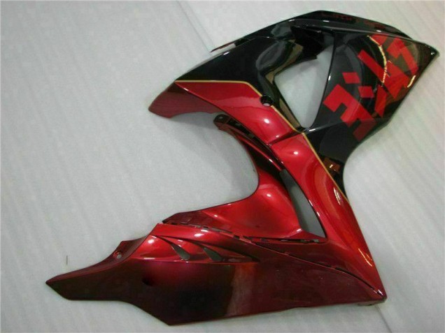 Red Flame Black 2009-2016 Suzuki GSXR 1000 Motorcycle Fairings Red Flame Black 2009-2016 Suzuki GSXR 1000 Motorcycle Fairings