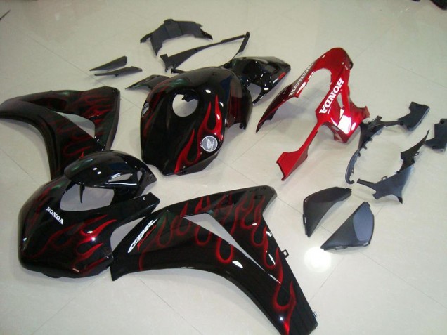 Red Flame Race 2008-2011 Honda CBR1000RR Motorcycle Fairings Red Flame Race 2008-2011 Honda CBR1000RR Motorcycle Fairings