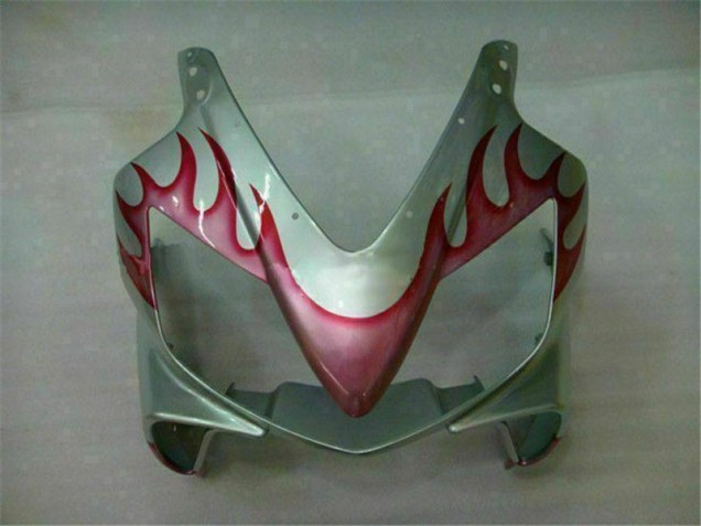 Red Flame Silver 2001-2003 Honda CBR600 F4i Motorcycle Fairings Red Flame Silver 2001-2003 Honda CBR600 F4i Motorcycle Fairings