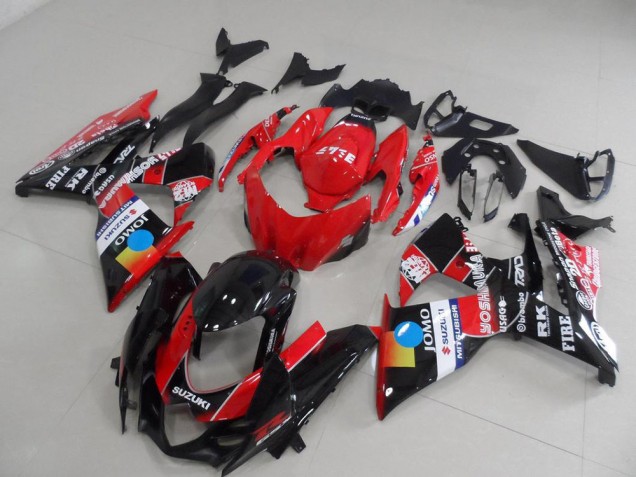 Red Jomo 2009-2016 Suzuki GSXR 1000 Motorcycle Fairings Red Jomo 2009-2016 Suzuki GSXR 1000 Motorcycle Fairings