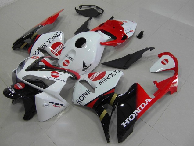 Red Konica 2005-2006 Honda CBR600RR Motorcycle Fairings Red Konica 2005-2006 Honda CBR600RR Motorcycle Fairings