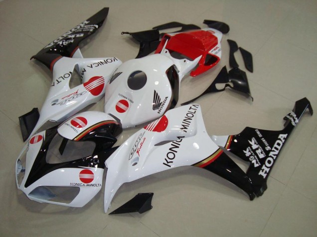 Red Konica 2006-2007 Honda CBR1000RR Motorcycle Fairings Red Konica 2006-2007 Honda CBR1000RR Motorcycle Fairings