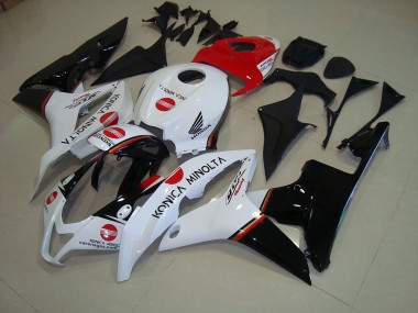 Red Konica 2007-2008 Honda CBR600RR Motorcycle Fairings
