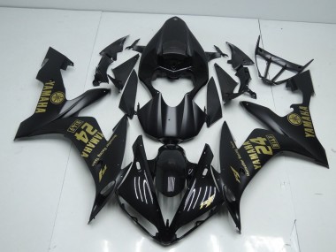 Red Matte Black Gold 2004-2006 Yamaha YZF R1 Motorcycle Fairings