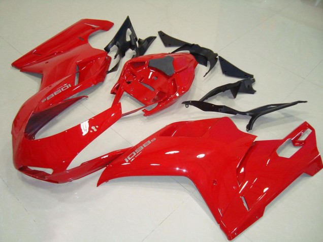 Red Original 2007-2014 Ducati 848 1098 1198 Motorcycle Fairings Red Original 2007-2014 Ducati 848 1098 1198 Motorcycle Fairings