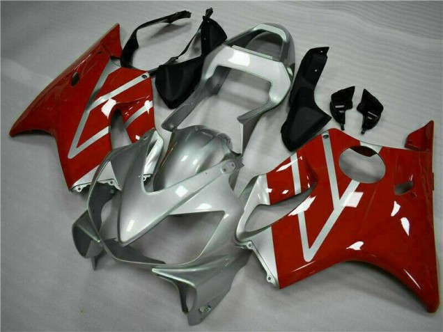 Red Silver 2001-2003 Honda CBR600 F4i Motorcycle Bodywork Red Silver 2001-2003 Honda CBR600 F4i Motorcycle Bodywork
