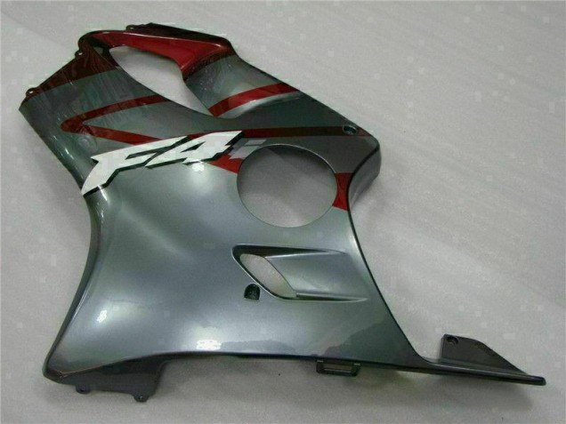 Red Silver 2001-2003 Honda CBR600 F4i Motorcycle Fairing Red Silver 2001-2003 Honda CBR600 F4i Motorcycle Fairing