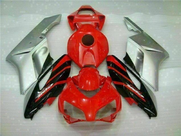 Red Silver 2004-2005 Honda CBR1000RR Motorcycle Fairings Red Silver 2004-2005 Honda CBR1000RR Motorcycle Fairings