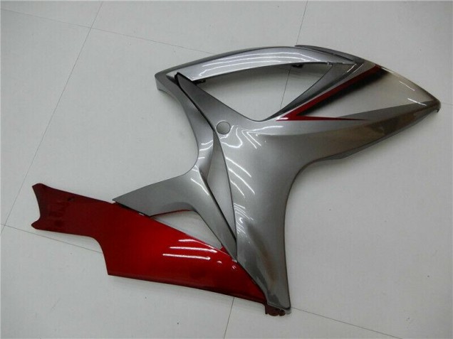 Red Silver 2006-2007 Suzuki GSXR 600/750 Motorcycle Fairings Red Silver 2006-2007 Suzuki GSXR 600/750 Motorcycle Fairings