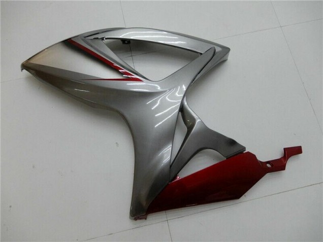Red Silver 2006-2007 Suzuki GSXR 600/750 Motorcycle Fairings Red Silver 2006-2007 Suzuki GSXR 600/750 Motorcycle Fairings
