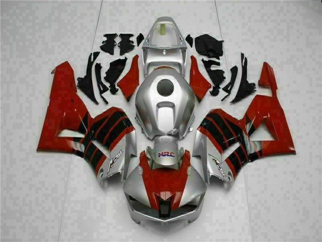 Red Silver 2013-2021 Honda CBR600RR Motorcycle Fairings Red Silver 2013-2021 Honda CBR600RR Motorcycle Fairings