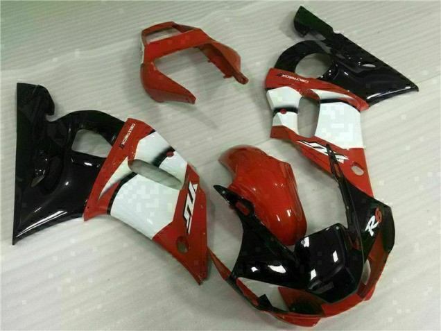 Red White 1998-2002 Yamaha YZF R6 Motorcycle Fairings Red White 1998-2002 Yamaha YZF R6 Motorcycle Fairings