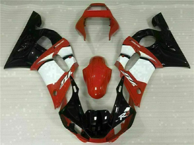 Red White 1998-2002 Yamaha YZF R6 Motorcycle Fairings Red White 1998-2002 Yamaha YZF R6 Motorcycle Fairings