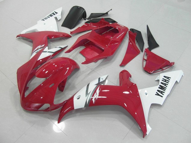 Red White 2002-2003 Yamaha YZF R1 Motorcycle Fairings Red White 2002-2003 Yamaha YZF R1 Motorcycle Fairings