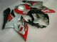 Red White 2005-2006 Suzuki GSXR 1000 Motorcycle Bodywork Red White 2005-2006 Suzuki GSXR 1000 Motorcycle Bodywork