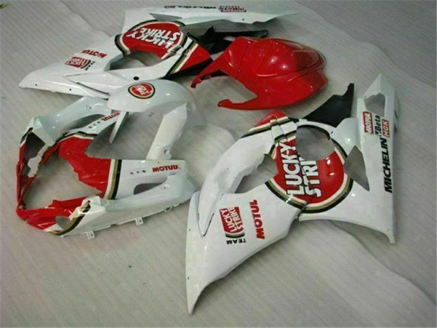 Red White 2005-2006 Suzuki GSXR 1000 Motorcycle Fairing Red White 2005-2006 Suzuki GSXR 1000 Motorcycle Fairing