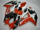 Red White 2006-2007 Suzuki GSXR 600/750 Motorcycle Fairing