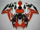 Red White 2006-2007 Suzuki GSXR 600/750 Motorcycle Fairing