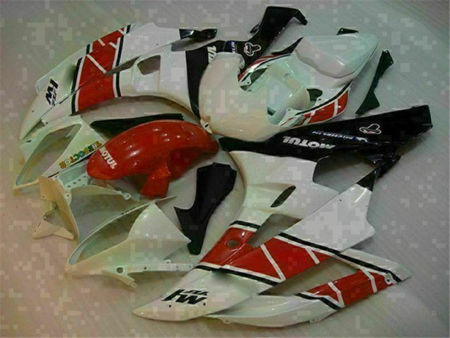 Red White 2006-2007 Yamaha YZF R6 Motorcycle Fairing & Bodywork Red White 2006-2007 Yamaha YZF R6 Motorcycle Fairing & Bodywork
