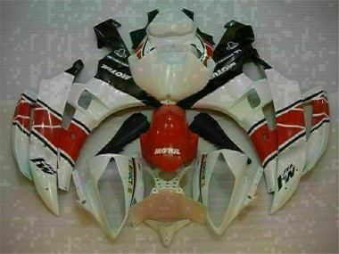 Red White 2006-2007 Yamaha YZF R6 Motorcycle Fairing & Bodywork