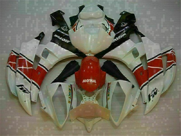 Red White 2006-2007 Yamaha YZF R6 Motorcycle Fairing & Bodywork Red White 2006-2007 Yamaha YZF R6 Motorcycle Fairing & Bodywork