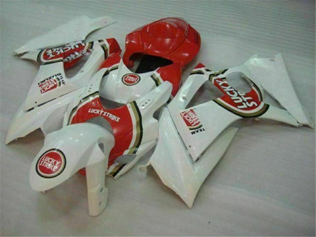 Red White 2007-2008 Suzuki GSXR 1000 Motorcycle Fairings Red White 2007-2008 Suzuki GSXR 1000 Motorcycle Fairings