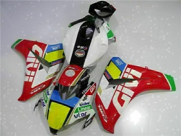 Red White 2008-2011 Honda CBR1000RR Motorcycle Fairing & Bodywork