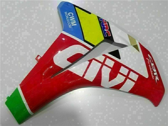 Red White 2008-2011 Honda CBR1000RR Motorcycle Fairing & Bodywork