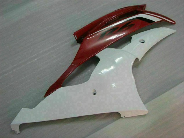 Red White 2008-2016 Yamaha YZF R6 Motorcycle Fairings Red White 2008-2016 Yamaha YZF R6 Motorcycle Fairings