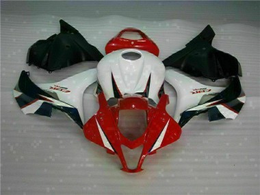 Red White 2009-2012 Honda CBR600RR Motorcycle Fairings