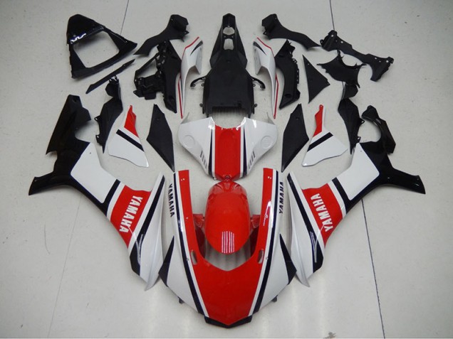 Red White 2015-2019 Yamaha YZF R1 Motorcycle Fairings Red White 2015-2019 Yamaha YZF R1 Motorcycle Fairings