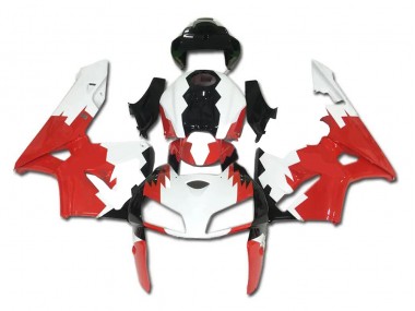 Red White Black 2005-2006 Honda CBR600RR Motorcycle Bodywork