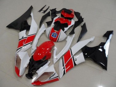 Red White Black 2008-2016 Yamaha YZF R6 Full Motorcycle Fairing Kits