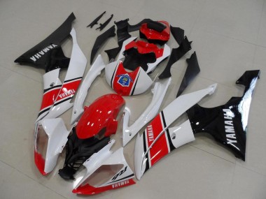 Red White Black 2008-2016 Yamaha YZF R6 Motorcycle Fairing Kits