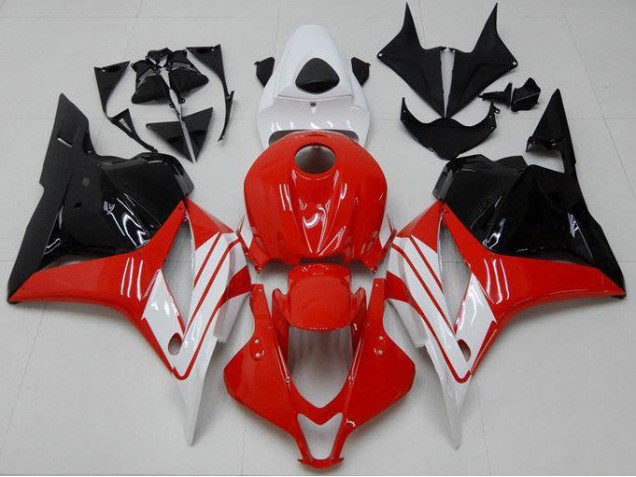 Red White Black 2009-2012 Honda CBR600RR Motorcycle Bodywork Red White Black 2009-2012 Honda CBR600RR Motorcycle Bodywork