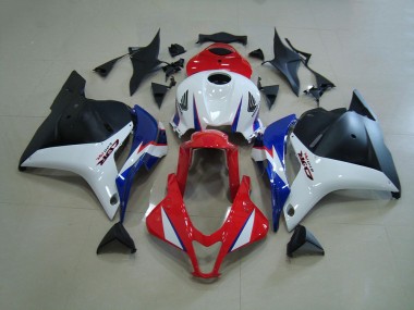 Red White Black 2009-2012 Honda CBR600RR Motorcycle Fairing