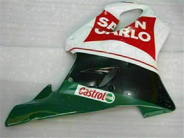 Red White Black San Carlo 2001-2003 Honda CBR600 F4i Motorcycle Fairings Red White Black San Carlo 2001-2003 Honda CBR600 F4i Motorcycle Fairings