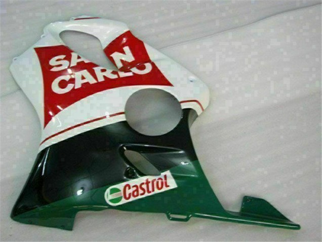 Red White Black San Carlo 2001-2003 Honda CBR600 F4i Motorcycle Fairings Red White Black San Carlo 2001-2003 Honda CBR600 F4i Motorcycle Fairings