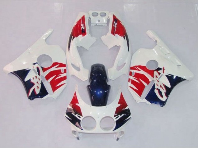 Red White Blue 1991-1998 Honda CBR250RR MC22 Motorcycle Fairings Red White Blue 1991-1998 Honda CBR250RR MC22 Motorcycle Fairings